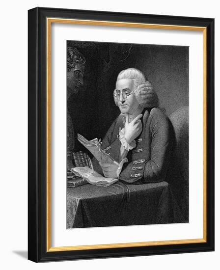 Engraving-Thomas B. Welch-Framed Giclee Print