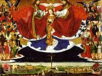 Demons and Damned in Hell, Detail from Coronation of Virgin Altarpiece, 1454-Enguerrand Quarton-Framed Giclee Print