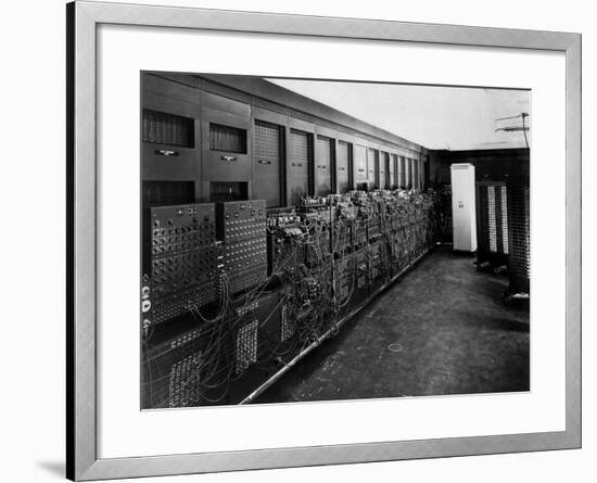 Eniac Computer Was the First General-Purpose Electronic Digital Computer-null-Framed Photo