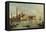 enice, the Island of San Giorgio Maggiore-Giacomo Guardi-Framed Premier Image Canvas