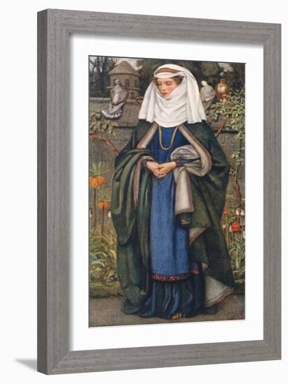 Enid-Eleanor Fortescue Brickdale-Framed Art Print