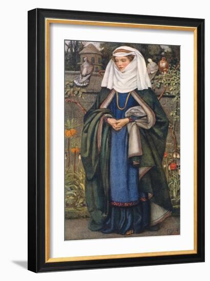 Enid-Eleanor Fortescue Brickdale-Framed Art Print