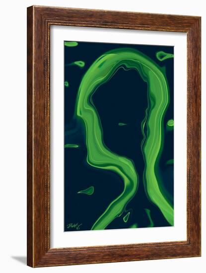 Enigma-2-Rabi Khan-Framed Art Print