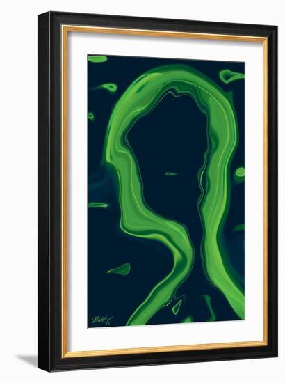 Enigma-2-Rabi Khan-Framed Art Print