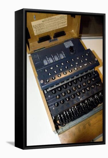 Enigma Code Machine-Mark Williamson-Framed Premier Image Canvas