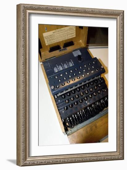 Enigma Code Machine-Mark Williamson-Framed Photographic Print