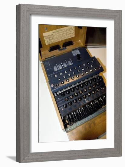 Enigma Code Machine-Mark Williamson-Framed Photographic Print