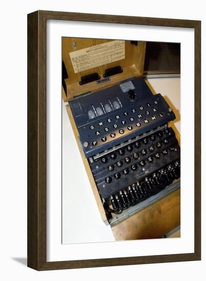 Enigma Code Machine-Mark Williamson-Framed Photographic Print