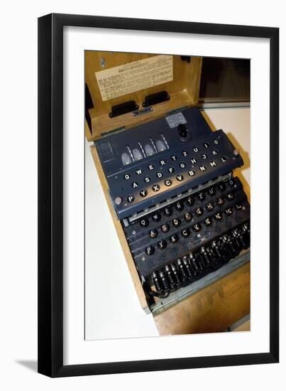 Enigma Code Machine-Mark Williamson-Framed Photographic Print