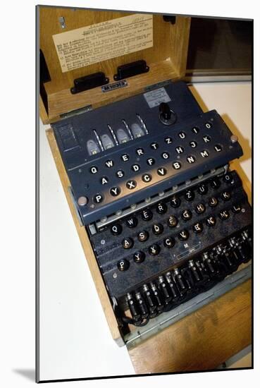 Enigma Code Machine-Mark Williamson-Mounted Photographic Print