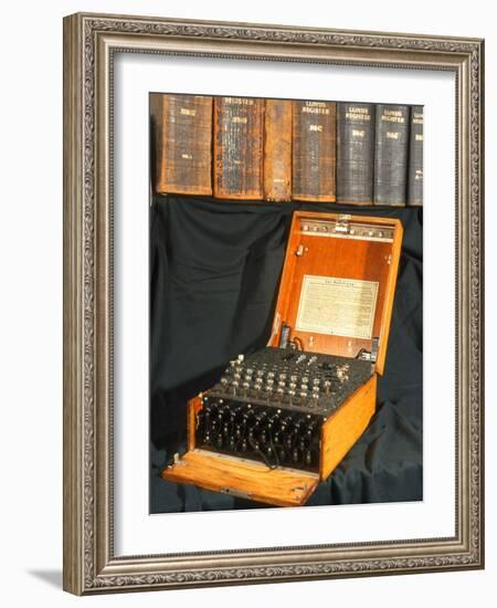 Enigma Encryption Machine Used In World War 2-Volker Steger-Framed Photographic Print