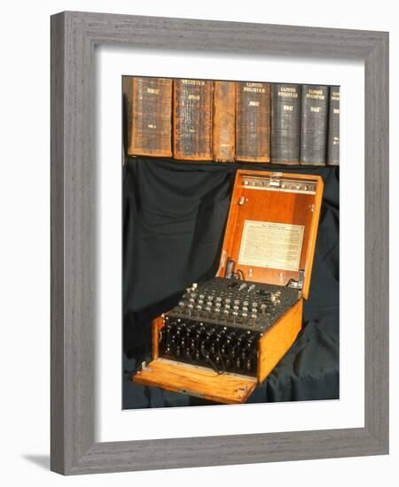 Enigma Encryption Machine Used In World War 2-Volker Steger-Framed Photographic Print