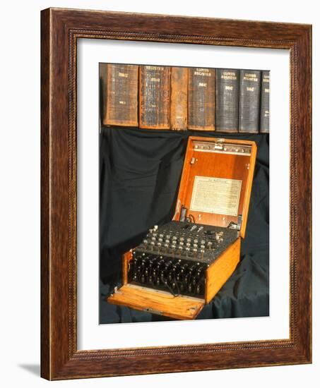 Enigma Encryption Machine Used In World War 2-Volker Steger-Framed Photographic Print