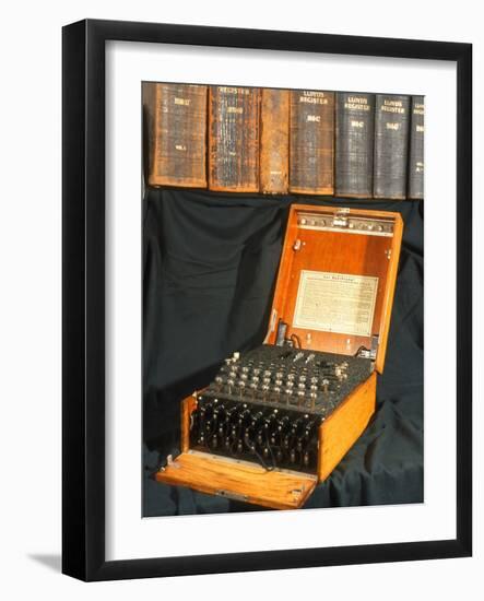 Enigma Encryption Machine Used In World War 2-Volker Steger-Framed Photographic Print