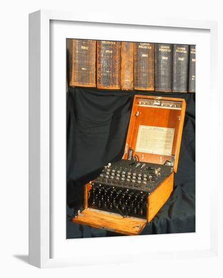 Enigma Encryption Machine Used In World War 2-Volker Steger-Framed Photographic Print