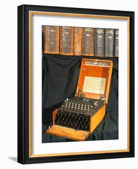 Enigma Encryption Machine Used In World War 2-Volker Steger-Framed Photographic Print