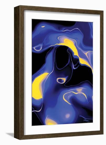 Enigma-Rabi Khan-Framed Art Print