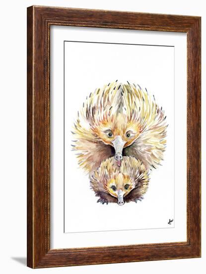 Enigmatic Echidnas-Marc Allante-Framed Giclee Print