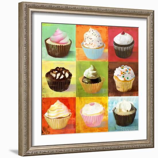 Enjoy Cupcakes-Cory Steffen-Framed Giclee Print