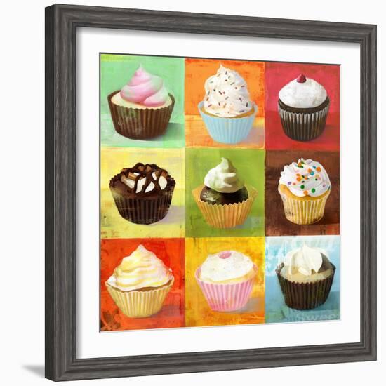 Enjoy Cupcakes-Cory Steffen-Framed Giclee Print