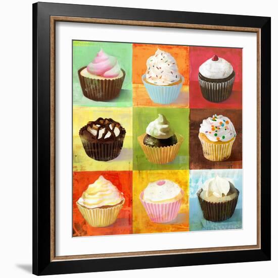 Enjoy Cupcakes-Cory Steffen-Framed Giclee Print