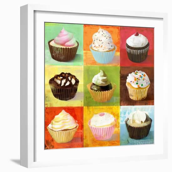 Enjoy Cupcakes-Cory Steffen-Framed Giclee Print