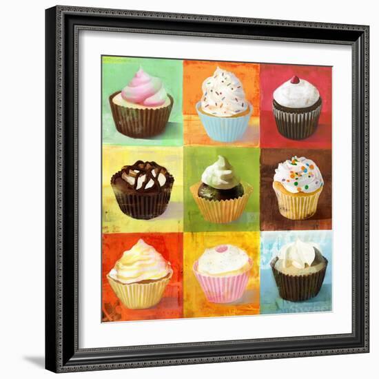 Enjoy Cupcakes-Cory Steffen-Framed Giclee Print