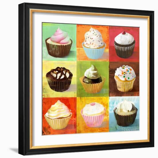 Enjoy Cupcakes-Cory Steffen-Framed Giclee Print