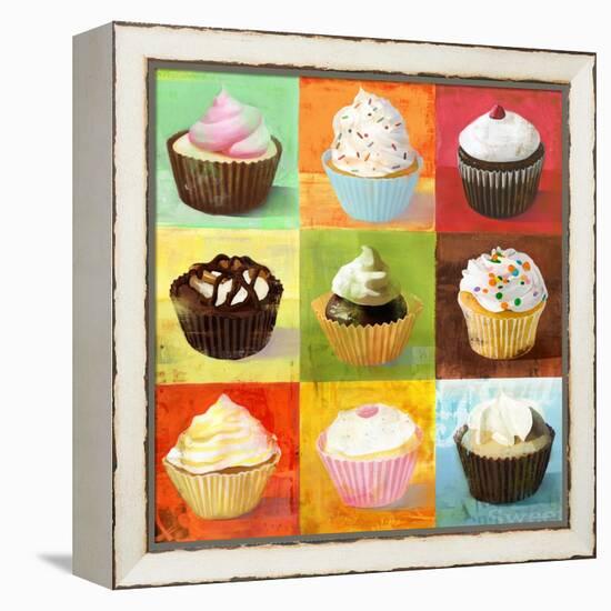 Enjoy Cupcakes-Cory Steffen-Framed Premier Image Canvas