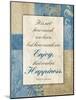 Enjoy Happiness-Jace Grey-Mounted Art Print