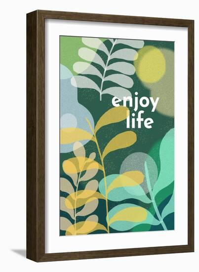 Enjoy Life-null-Framed Art Print