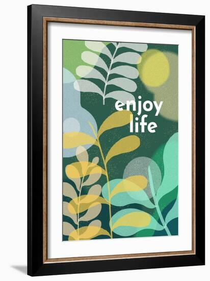 Enjoy Life-null-Framed Art Print