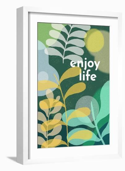 Enjoy Life-null-Framed Art Print