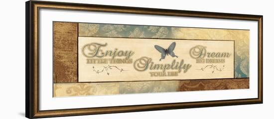 Enjoy Little Things-Piper Ballantyne-Framed Art Print