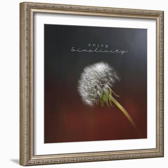 Enjoy Simplicity-Jai Johnson-Framed Giclee Print