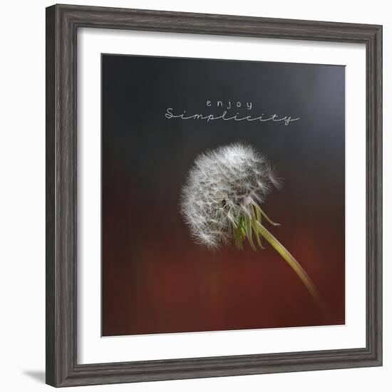 Enjoy Simplicity-Jai Johnson-Framed Giclee Print