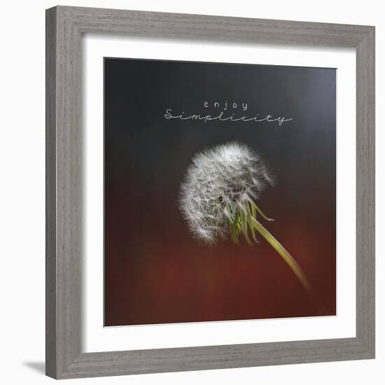 Enjoy Simplicity-Jai Johnson-Framed Giclee Print