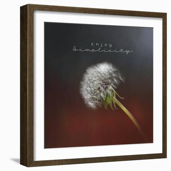 Enjoy Simplicity-Jai Johnson-Framed Giclee Print