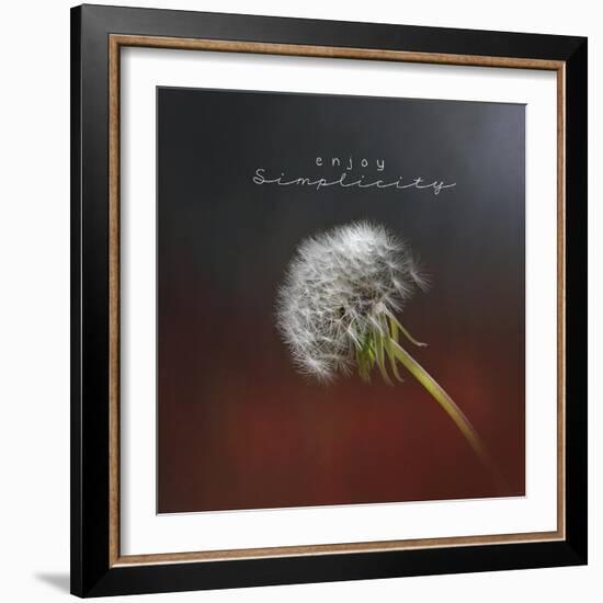 Enjoy Simplicity-Jai Johnson-Framed Giclee Print