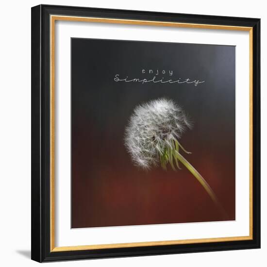 Enjoy Simplicity-Jai Johnson-Framed Giclee Print