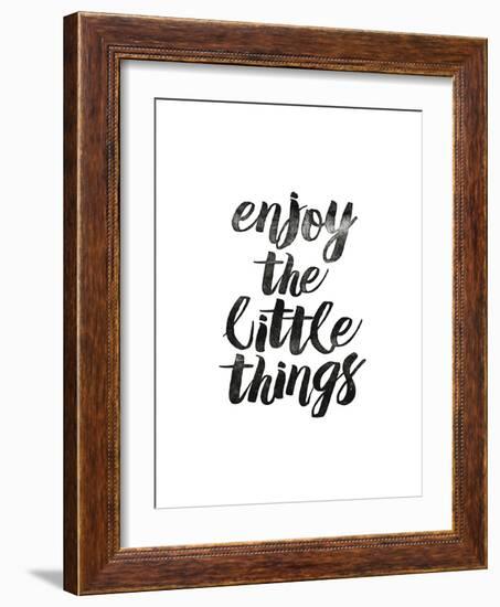 Enjoy the Little Things 2-Brett Wilson-Framed Art Print