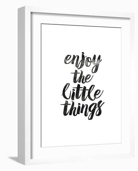 Enjoy the Little Things 2-Brett Wilson-Framed Art Print