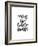 Enjoy the Little Things 2-Brett Wilson-Framed Art Print