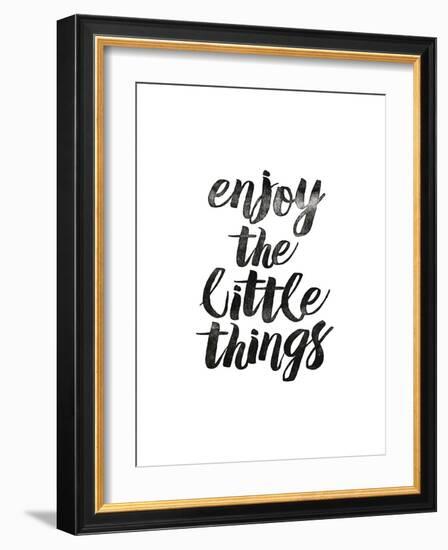 Enjoy the Little Things 2-Brett Wilson-Framed Art Print