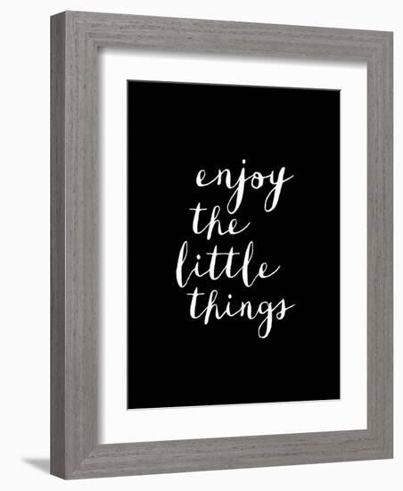 Enjoy The Little Things-Brett Wilson-Framed Art Print