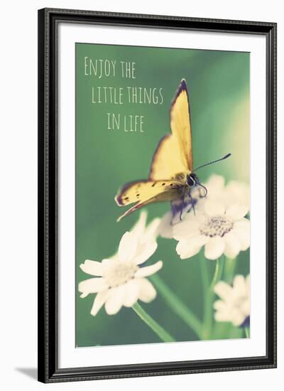 Enjoy the Little Things-Andreas Stridsberg-Framed Giclee Print