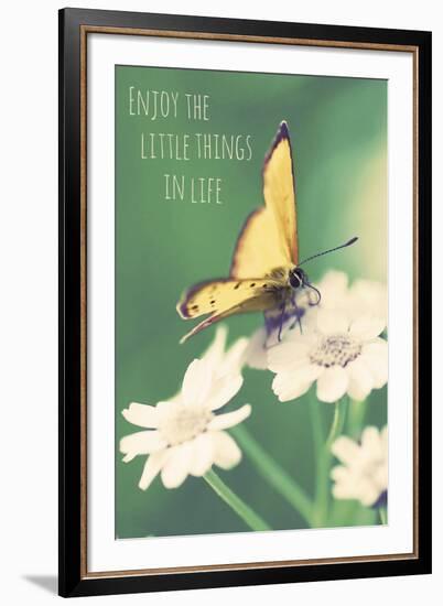 Enjoy the Little Things-Andreas Stridsberg-Framed Giclee Print