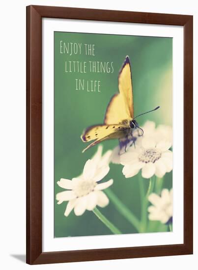 Enjoy the Little Things-Andreas Stridsberg-Framed Giclee Print