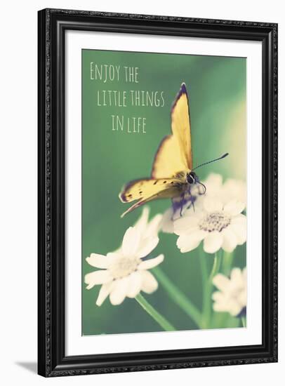 Enjoy the Little Things-Andreas Stridsberg-Framed Giclee Print