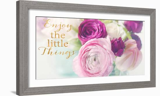 Enjoy the Little Things-Sarah Gardner-Framed Photographic Print